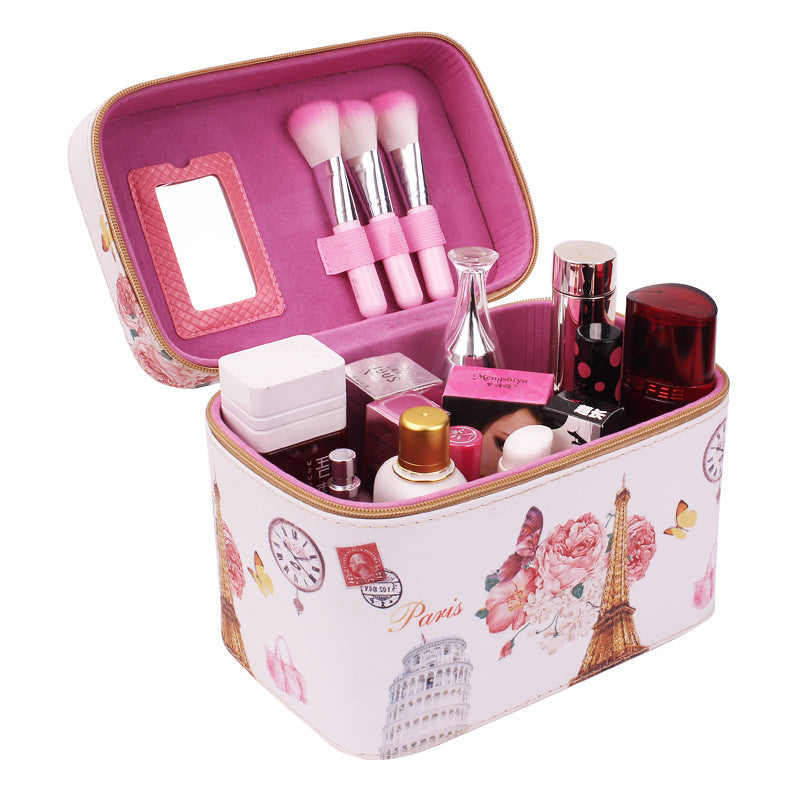Manufacturer Korean lovable hand-held cosmetic bag waterproof travel package make-up toolbox Manufacturer Korean lovable hand-held cosmetic bag waterproof travel package make-up toolbox